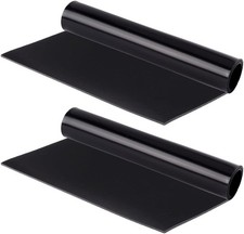 2Pcs Black Silicone Rubber