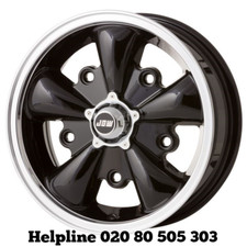 EMPI Design 4 Alloy wheels 5.5x15 Classic VW Split Screen Camper / New