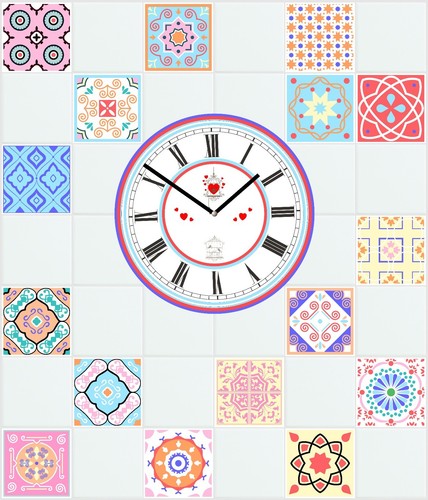 Mosaic tile stickers - mosaic,
