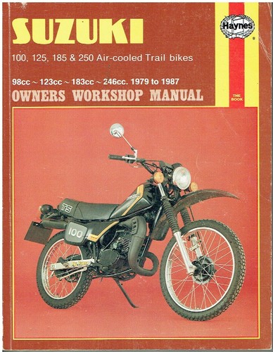 Suzuki ts100 ts125er ts125 - ts100/er,