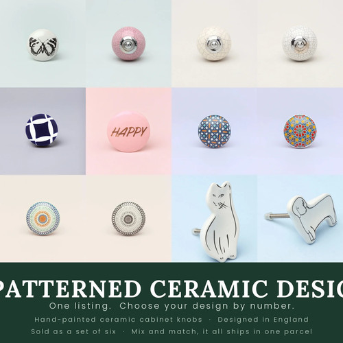 Set ceramic cabinet - cabinet, knobs