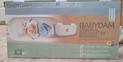 Babydam bathwater barrier bath - bathwater, barrier/bath