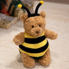 Jellycat Bartholomew Bumblebee Bear Plush Toy With Tag Easter Bee Bear DOll Gift
