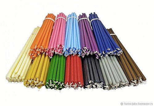 Candles 100 beeswax 5 - candles, beeswax,