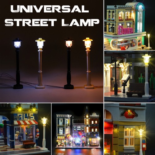 Diy led light lamp - lamp, post