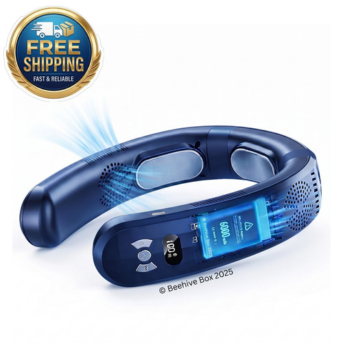 Portable neck fan rechargeable - neck,