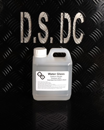Water glass sodium silicate - water,