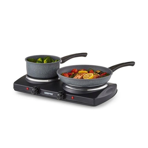 Geepas double ceramic hot - double,