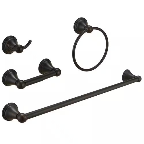 Piece bath hardware set with - hardware,