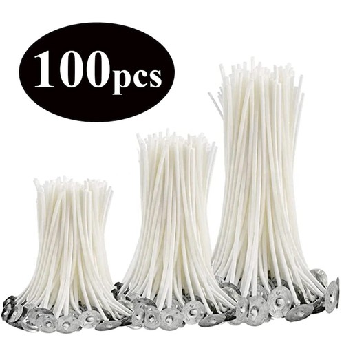 Pre waxed candle wicks - waxed,