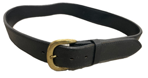 Leather belt galco brass - belt,