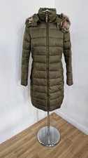 Joules khaki padded coat size