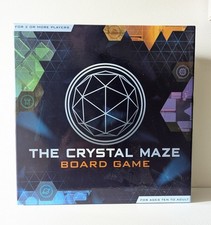 The Crystal Maze Board Game Rascals 2019 Complete VGC Fun Games & Tasks Complete