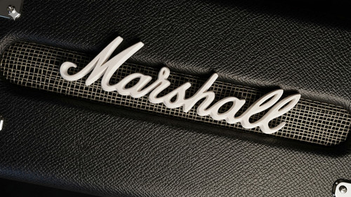 Marshall inspired 150mm emblem - marshall,