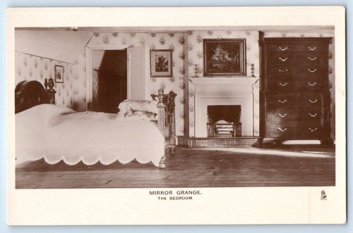 1910 tuck postcard mirror - 1910,
