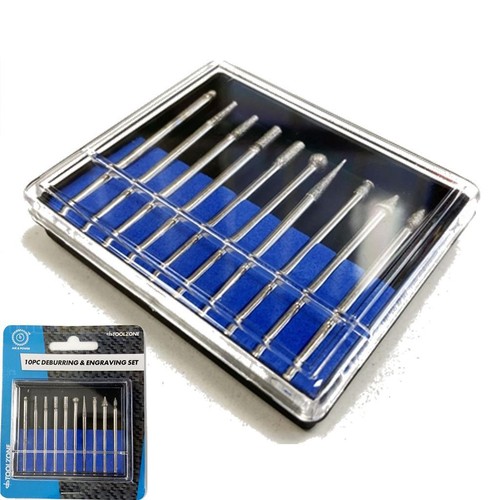 Toolzone 10pc rotary - rotary, diamond