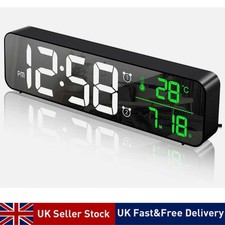 Digital Alarm Clock Large LED