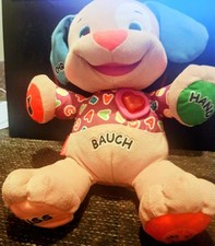 Fisher Price Educational Toy Educational Fun Puppy Dog Interact. stuffed animal