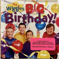 Big Birthday by The Wiggles CD 2012 Razor & Tie Ex Library CD