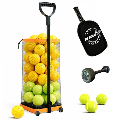 Rolling tennis ball - ball, &