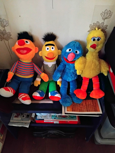 Sesame street plush soft - street,