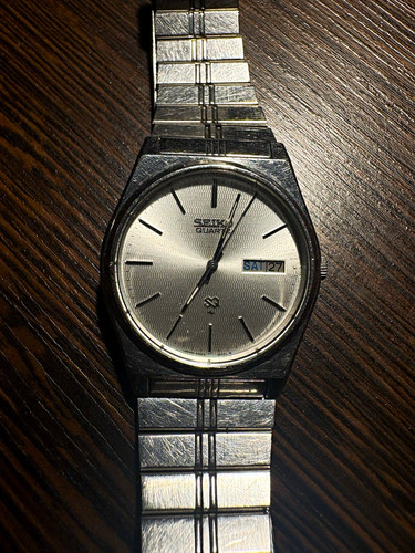 Seiko quartz 6923 8000 silver - seiko,