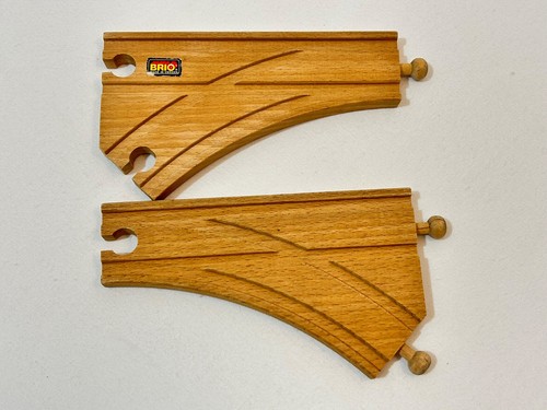 Vintage brio wooden curved - brio,