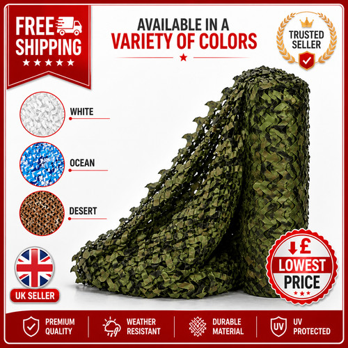 Large camouflage net - 2*3m/4*6m,