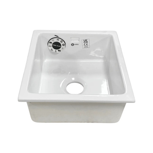 Ceramic kitchen sink inset - kitchen,