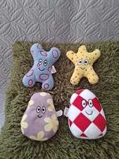 ULTRA RARE RETIRED PLUSH IN THE NIGHT GARDEN 4 X HAAHOO HAA HOO HAAHOOS VGUC 