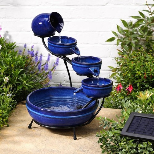 Solar power blue ceramic - power,