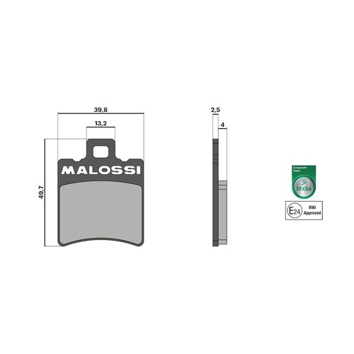 Malossi brake pads - malossi,