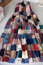 Patchwork Door Curtain Velvet