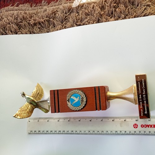 Pigeon racing trophy rare - pigeon,