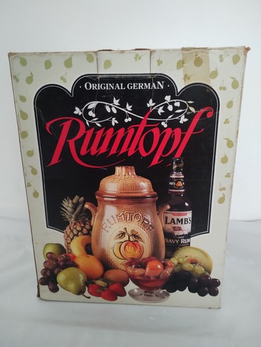 Vintage german rumtopf - vintage,