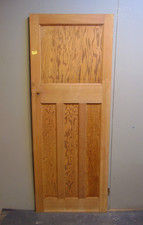 Door Doors Reclaimed 1930s 4 Panel Pine  29 3/4" x 76 3/4" 697D(FREE UK POSTAGE)