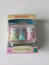 Sylvanian Families Epoch Persian Cat Triplets Family Figures