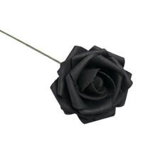 Artificial Foam Roses Flowers With Stem Wedding Bride Bouquet Party Decor