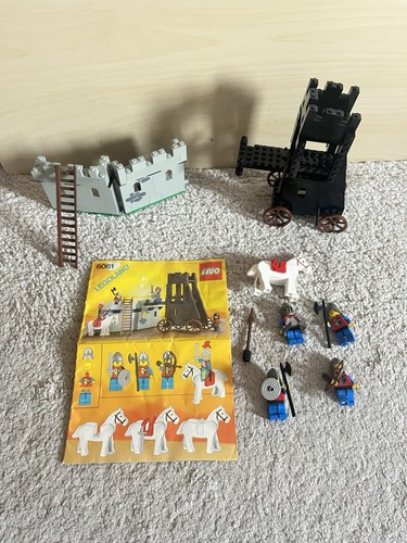 Lego 6061 siege tower castle - tower,