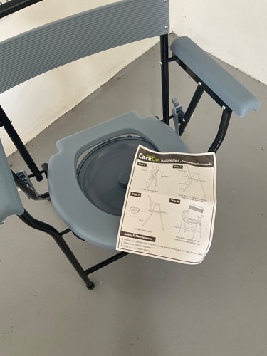Careco stowaway commode - careco, (new)