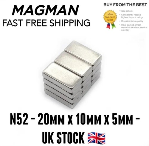 Pcs n52 neodymium block - 5-25,
