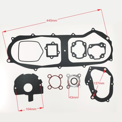 Complete gasket set - set, yamaha