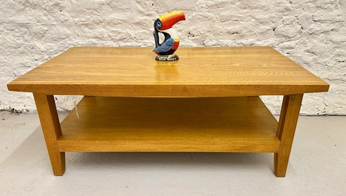 Solid oak coffee - solid, table