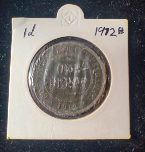 1912 australian penny - australian,