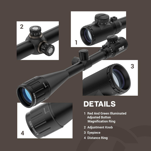 Air rifle scope 24x50 - scope,