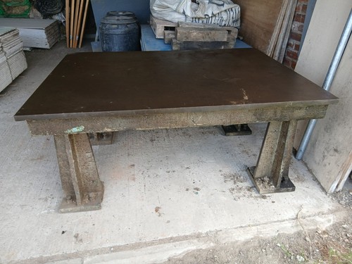 Engineers cast iron surface - iron,
