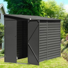 Black Steel Garden Sheds Metal