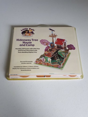 Little pals puzzle - 3d, wooden
