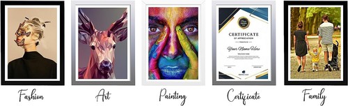 Picture frame with mount - frame,