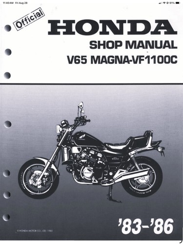 1983 1986 honda v65 - 1983-1986,